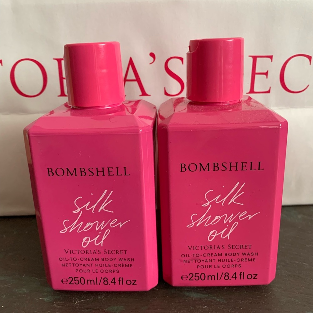 Victoria’s Secret Bombshell Silk Shower Oil 2pcs